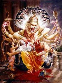 G Nirasimhadev ubija Hiranyakasipua